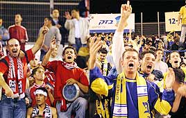 דרבי הפועל תל אביב מכבי תל אביב