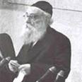 הרב יצחק מאיר לוין  נואם על בימת הכנסת.