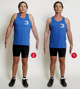 תרגילי התעמלות בקומה זקופה