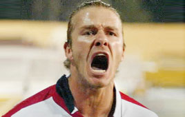 דייויד בקהאם אנגליה