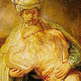  דוד ויונתן, ציורו של רמברנדט ון ריין, 1642.