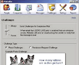 תוכנת Mailfrontier Matador