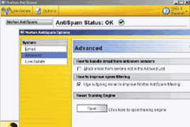 תוכנת Norton AntiSpam 2004