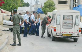 מחסומים בלוד - המשטרה פועלת נגד סוחרי הסמים