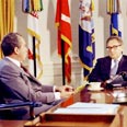 קיסינג'ר עם הנשיא ניקסון