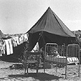 אוהלים במעברת בת ים, 1952 אוהלים במעברת בת ים, 1952