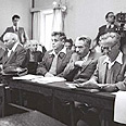 חברי מפ"ם בישיבת מליאת הכנסת הראשונה, 1949 חברי מפ"ם בישיבת מליאת הכנסת הראשונה, 1949