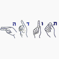 המילה "תודה" בשפת הסימנים 