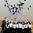 טקס סיום קורס טיס חצרים טייס טייסים חיל אוויר (צילום: רויטרס)