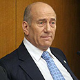 אולמרט בישיבה, הבוקר צילום: גיל יוחנן