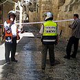 פיגוע ירי בירושלים ירושלים העיר העתיקה שער יפו (צילום: אבי כהן, מד"צ זק"א)