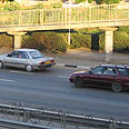 שכונת גיורא גבעת שמואל רעש מכוניות כביש מכונית (צילום: ניר אטיה)