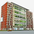 בניין AGRO-HOUSING באדיבות קנפו קלימור אדריכלים