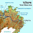 מפת המסלול צילום: דוד שטיינברג