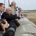 העתיד ירוק. אריאל שרון מבקר במתחם ב-2003 צילום: שאול גולן