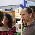 מנכ"ל מועצת יש"ע באוהלים צילום: מוטי קמחי