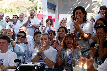 במאהל המחאה בירושלים (צילום: שירן גרנות)