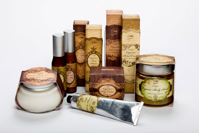 סדרה ירוקה של SABON (צילום: דן לב)