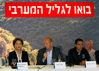 שטראוס בן דרור, רייס וקונטאדור בגליל (צילום: עוז מועלם)