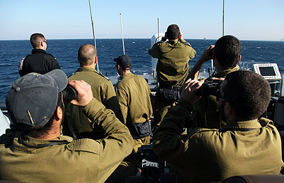 שייטת 3 בפעולה באזור חיפה (צילום: אבישג שאר-ישוב)