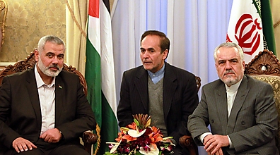 הפגישה בטהרן (צילום: EPA)