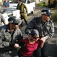פריצה כוחות יס"מ מג"ב משטרה טלמון התנחלות (באדיבות מזכירות טלמון)