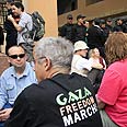 הדי אפשטיין ניצולת שואה שביתת רעב פעילים בינלאומיים עזה מצרים (צילום: AFP)