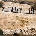 נחל בשור בפעולה צילום: רויטרס