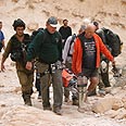 דרור גדיש בפעולת חילוץ צילום: בר סלוין