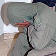 החשוד בבית המשפט, הבוקר צילום: הרצל יוסף