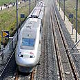 שיא מהירות רכבת מהירה בעולם V150 גריגני צרפת (צילום: איי פי)