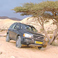 הוולוו בדרכים צילום: שמעון תמיר