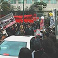 השלב השלישי: אפקטים מיוחדים. הפגנה או עצרת, מה את אומרת? צילום: דלית שחם