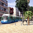 הרכבת הקלה בתל-אביב. תישאר כהדמייה? 