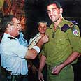 בטקס קבלת הצל"ש צילום רפרודוקציה: צפריר אביוב