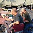 אריאלי (משמאל) במפגש צילום: רוני סופר