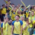 אוהדים מכבי תל אביב פיינל פור (צילום: יועד כהן)