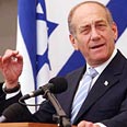 אולמרט בלשכת ראש הממשלה צילום: גיל יוחנן