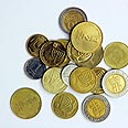 מטבע מטבעות שקל שקלים כסף (צילום: גלעד קוולרצ