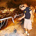 פגיעת הטיל בחיפה צילום: חגי אהרון