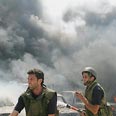 תקיפה בביירות צילום: איי פי