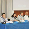 מסיבת העיתונאים של חיל הים צילום: אלי אלגרט