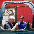 "להחזיק מעמד בשביל הילדים". הרקטה בנגריה צילום: צפריר אביוב