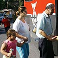 מתפנים מקריית שמונה צילום: אריאל בוקובזה