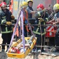 נפגע של תאונת עבודה (ארכיון) צילום: ניב קלדרון