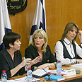 אברהם, אלשטיין וגלאון בדיון צילום: גיל יוחנן