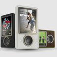 Zune בשלושה צבעים 