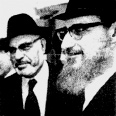 הרב חיים דוד הלוי (מימין)
