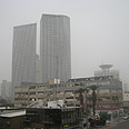 אובך תל אביב שבת מזג אוויר ינואר טו בשבט (צילום: שני גורקביץ')