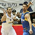 אנדרו וויזנייבסקי עודד שעשוע מכבי תל אביב עירוני נהריה (צילום: חגי אהרון)